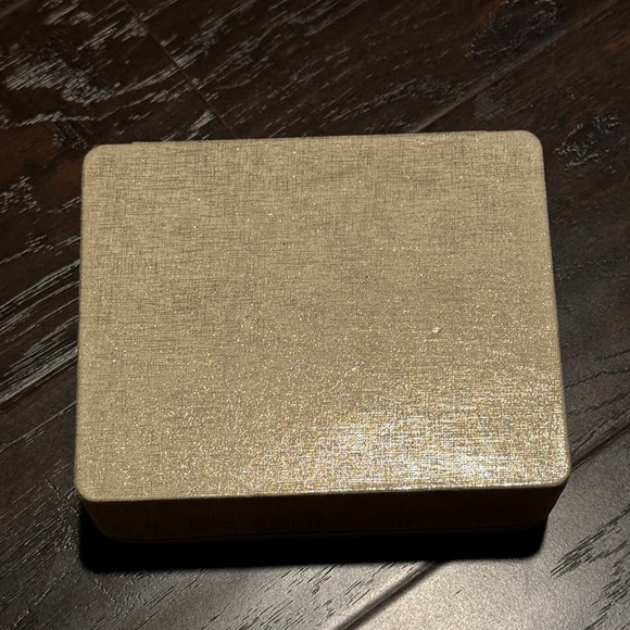 💎 New! Christian Dior Prestige Gold Lame’ Monogram Storage Case - Picture 3 of 10